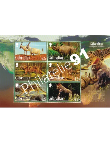 Gibraltar, BF n° 112, collection timbres Europe