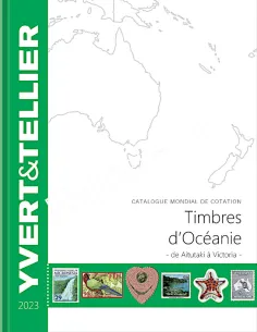 Catalogue timbres Océanie 2023, Aitutaki à Victoria, catalogues philatéliques