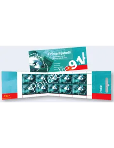 Islande, Carnet n° 915, timbres d'Europe