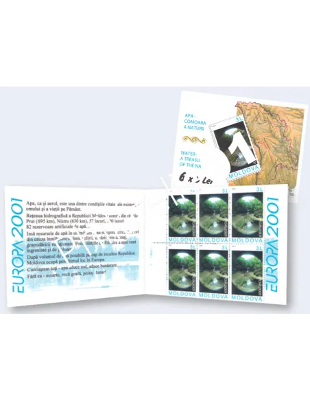 Moldavie, Carnet n° 337, timbres d'Europe