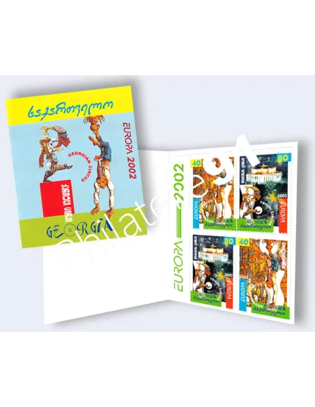 Géorgie, Carnet n° 299a, collection timbres Europe