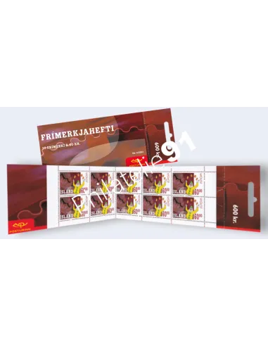 Islande, Carnet n° 937, timbres d'Europe