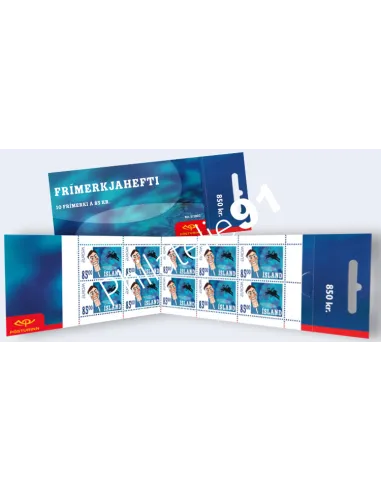 Islande, Carnet n° 938, timbres d'Europe