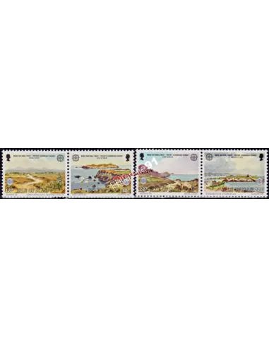 Timbres d'Ile de Man n° 302 à 305, EUROPA, collection timbres d'Europe