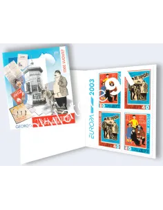 Géorgie, Carnet n° 328a, collection timbres Europe