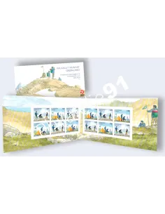 Groenland, Carnet n° 461, adhésif, collection timbres Europe