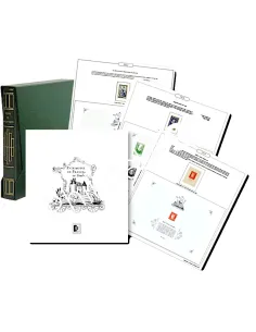 - AV - France - Jeu LUXE    2019 à 2023 - Patrimoine de France + reliure AV + étui