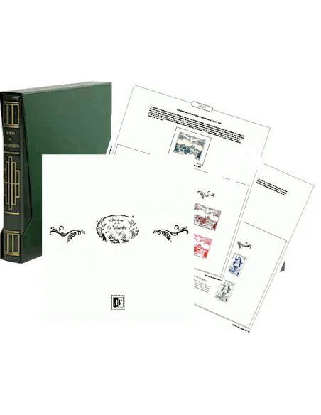 - AV - France - Jeu LUXE 2014 à 2018 pour tous les blocs Trésors de la Philatélie + reliure + étui