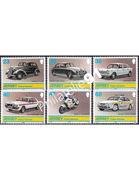 JERSEY, n° 1026 à 1031, collection timbres Europe