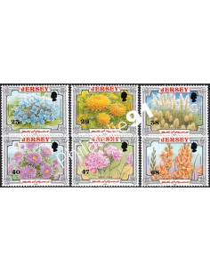 JERSEY, n° 1039 à 1044, collection timbres Europe