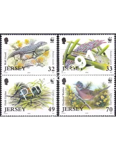 JERSEY, n° 1170 à 1173, collection timbres Europe