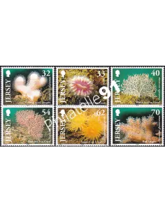 JERSEY, n° 1174 à 1179, collection timbres Europe