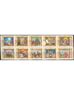 JERSEY, n° 1180 à 1189, adhésifs, collection timbres Europe