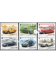 JERSEY, n° 1213 à 1218, collection timbres Europe