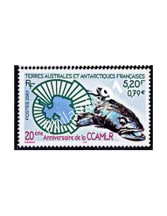 TAAF, n° 307, Collection timbres Dom-Tom
