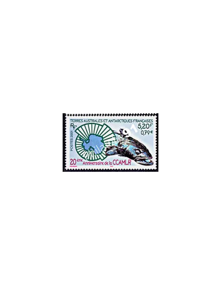 TAAF, n° 307, Collection timbres Dom-Tom