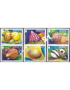JERSEY, n° 1271 à 1276, collection timbres Europe