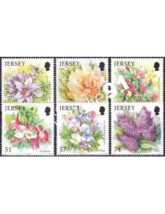 JERSEY, n° 1346 à 1351, collection timbres Europe