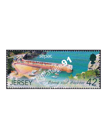 JERSEY, n° 1367, collection timbres Europe