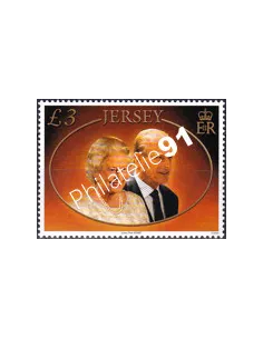 JERSEY, n° 1383, collection timbres Europe