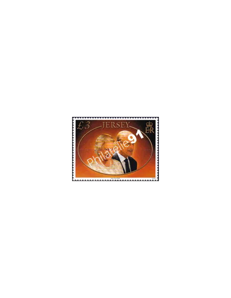 JERSEY, n° 1383, collection timbres Europe