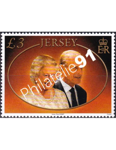 JERSEY, n° 1383, collection timbres Europe