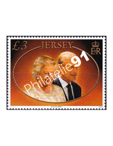 JERSEY, n° 1383, collection timbres Europe