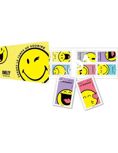 Carnet 2145 - Prenez le temps de sourire – Le smiley fête ses 50 ans