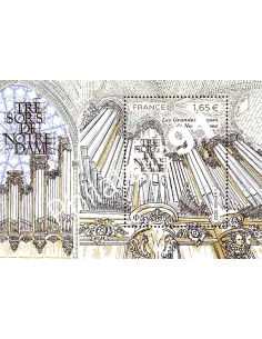 n° 5568 ** (F5568) - Trésors de Notre-Dame - Orgue