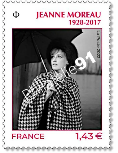 n° 5577 ** - Jeanne Moreau (1928-2017)