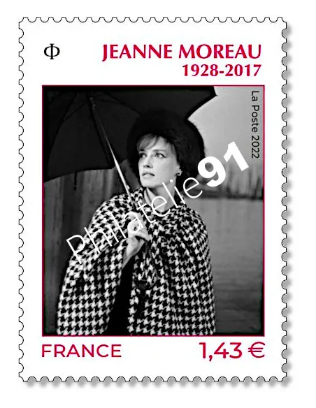 n° 5577 ** - Jeanne Moreau (1928-2017)