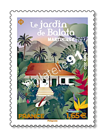 n° 5578 ** - Le jardin de Balata - Martinique