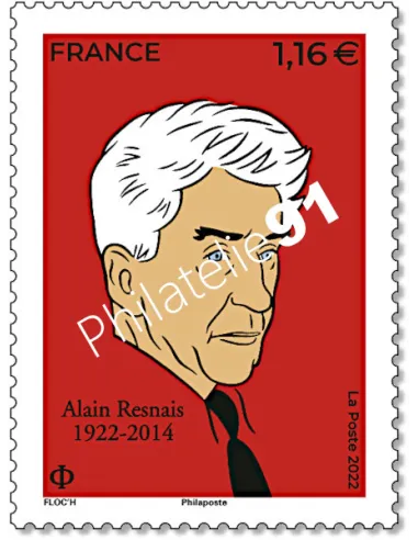 n° 5580 ** - Alain Resnais (1922-2014)