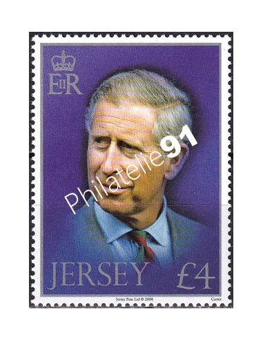 JERSEY, n° 1442, collection timbres Europe