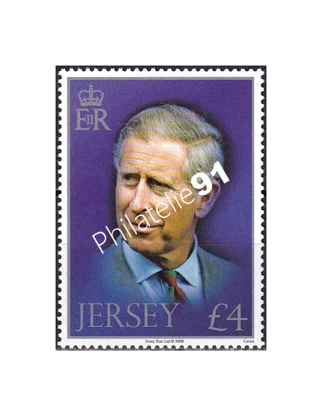 JERSEY, n° 1442, collection timbres Europe