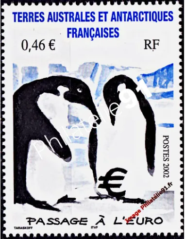 TAAF, n° 348, Collection timbres Dom-Tom