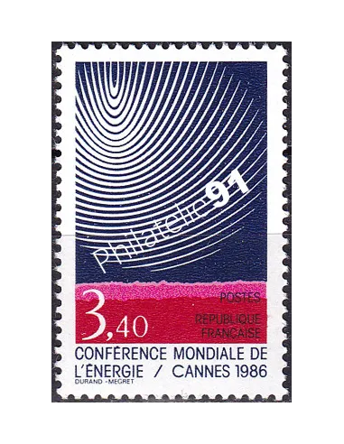 Variété sur timbre n° 2445a, collection timbres France