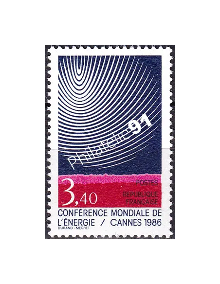 Variété sur timbre n° 2445a, collection timbres France