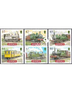 JERSEY, n° 1480 à 1485, collection timbres Europe