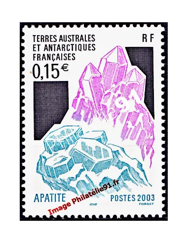 TAAF, n° 361, Collection timbres Dom-Tom