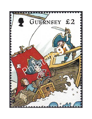 Guernesey, n° 1309, collection timbres Europe