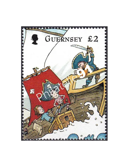 Guernesey, n° 1309, collection timbres Europe