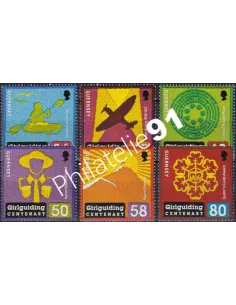 Guernesey, n° 1310 à 1315, collection timbres Europe