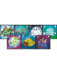 Guernesey, n° 1335 à 1341, collection timbres Europe