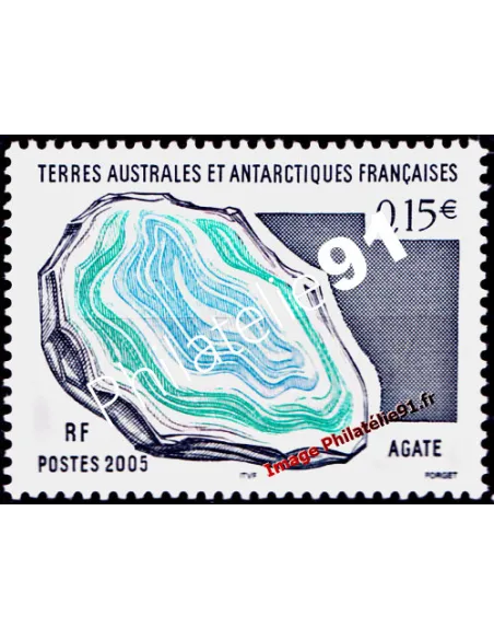 TAAF, n° 404, Collection timbres Dom-Tom