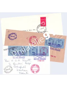 Grande-Bretagne, Lot de lettres de grève, collection lettre Europe