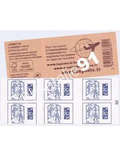 Carnet n° 11176-C1, Datamatrix, Collection timbres France