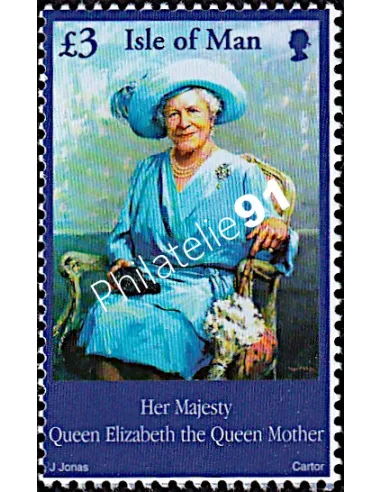 ILE DE MAN - n° 1005 - S.M. la Reine Mère Elizabeth