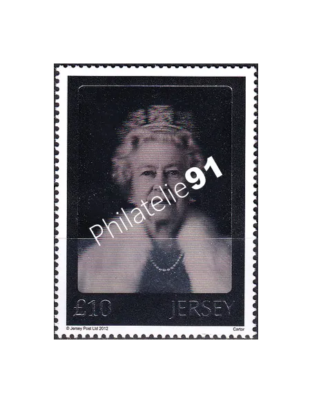 JERSEY, n° 1729, collection timbres Europe