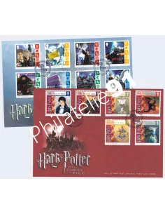 ILE DE MAN, Lot de 2 séries sur enveloppes 1er Jour, Timbres Europe